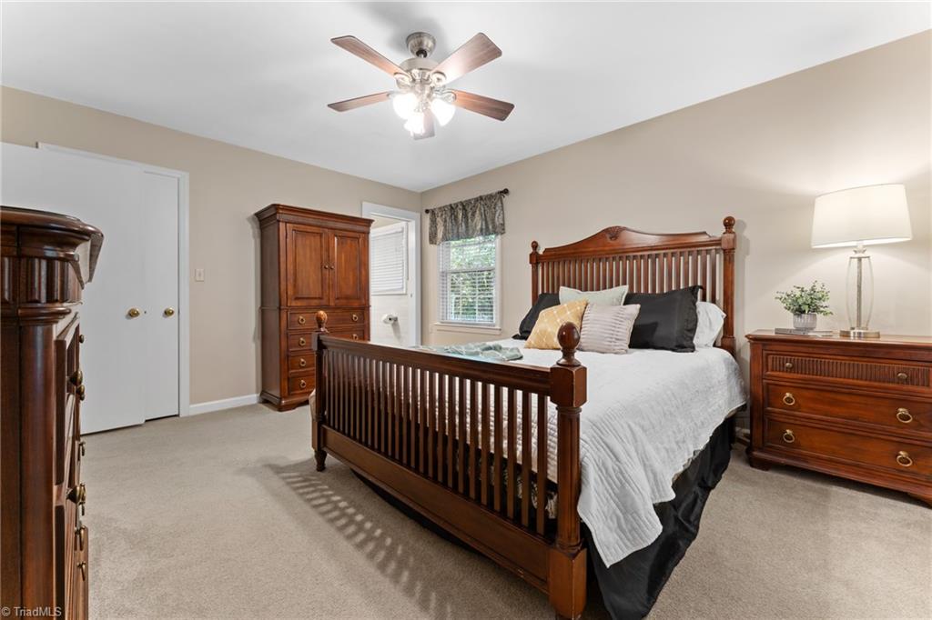 1053 Cantering Road High Point, NC 27262 - Photo 37 of 46 Primary Bedroom shows space to updated Bath