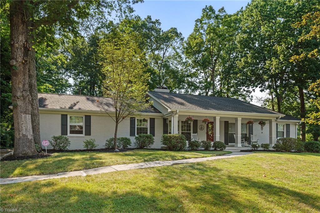 1053 Cantering Road High Point, NC 27262 - Photo 7 of 46 This lovely Brick home is nestled on this gorgeous lot!