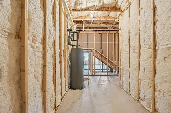 a view of a building with a street