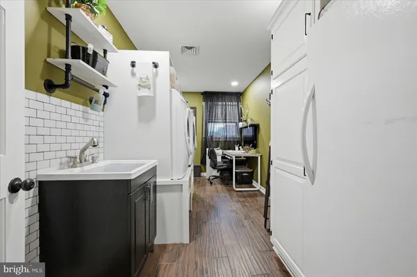 a view of a lake with a mountain in the background