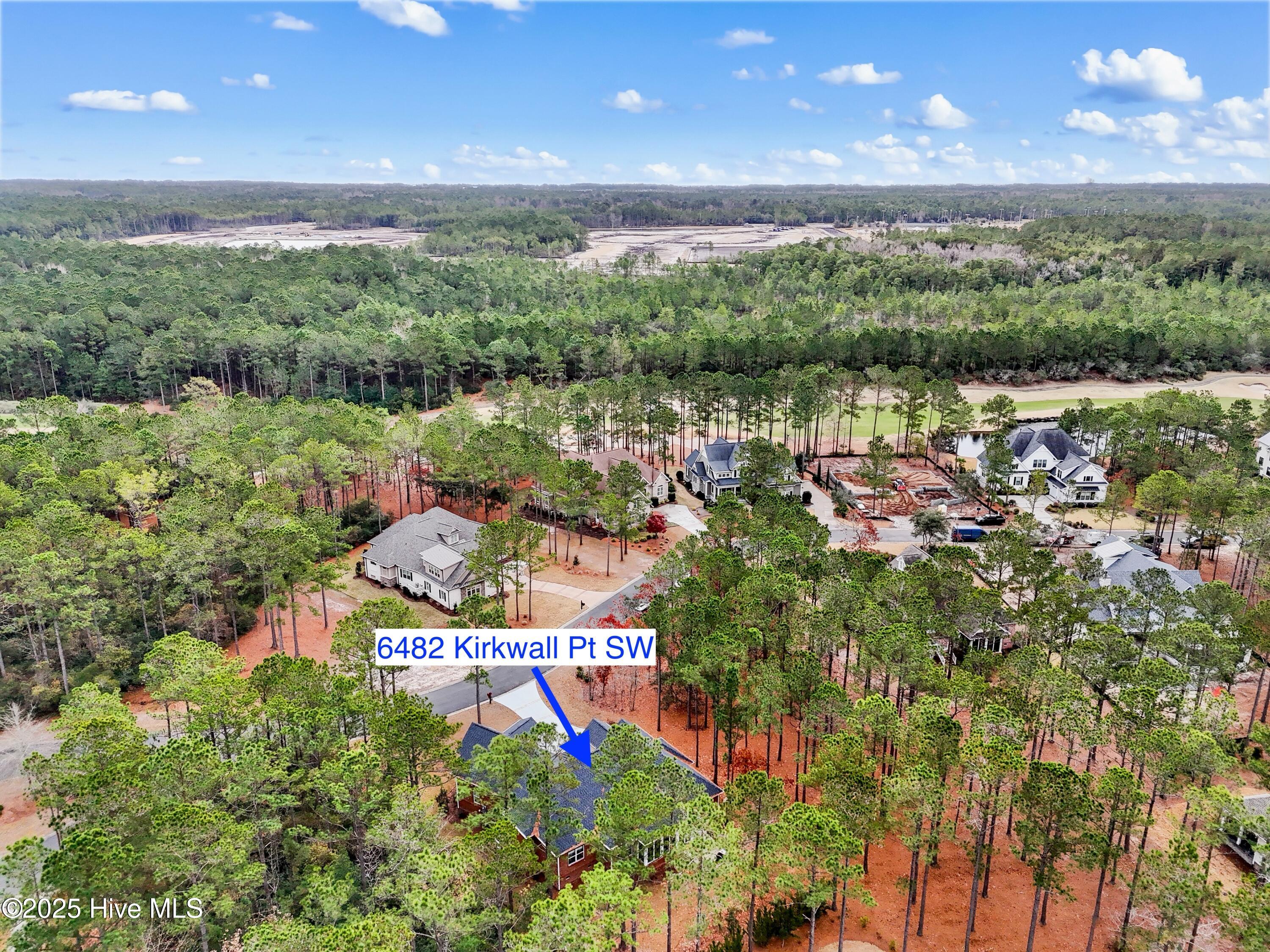 6482 Kirkwall Point Southwest Ocean Isle Beach, NC 28469 - Photo 52 of 87 Aerial location