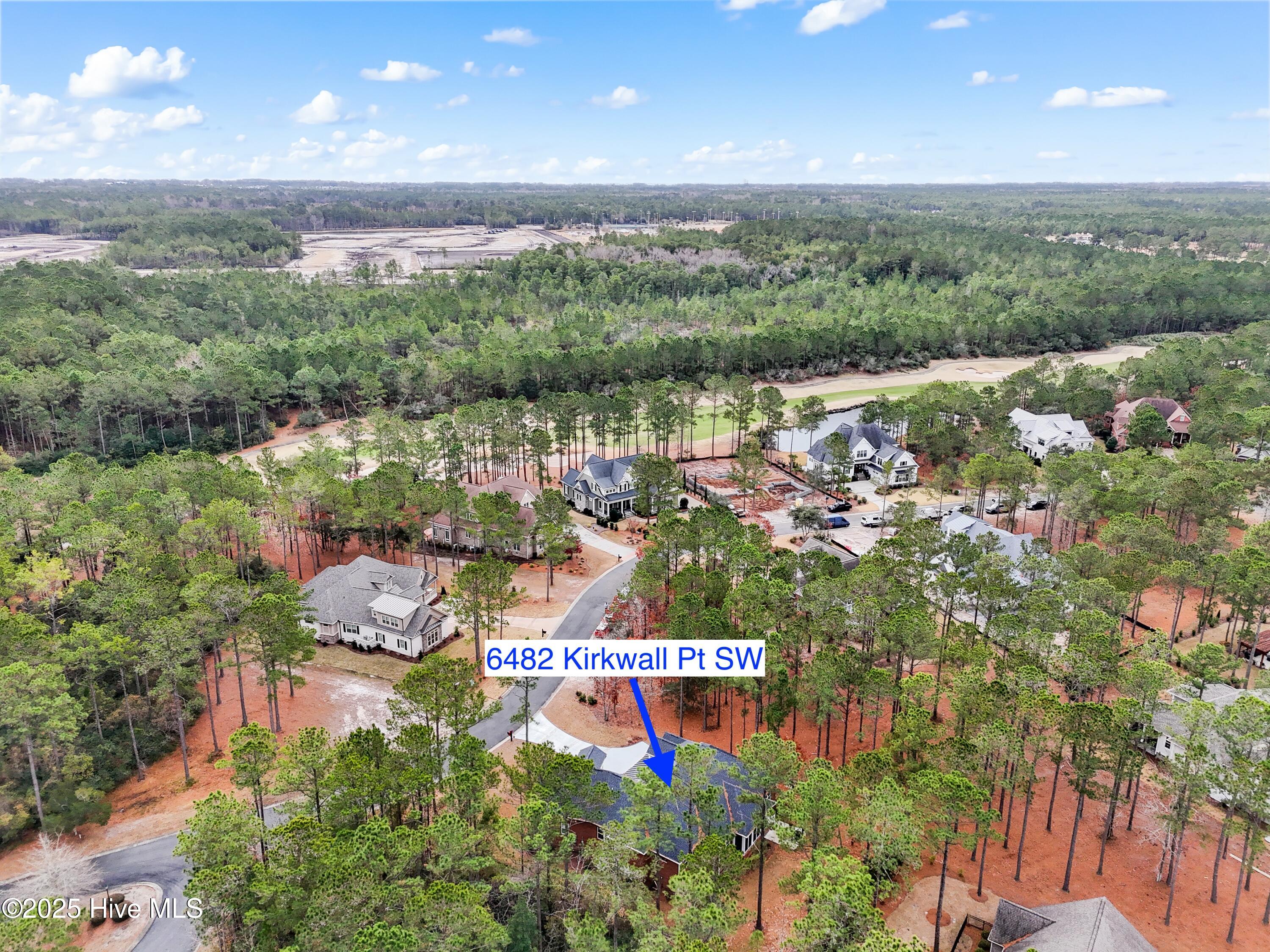 6482 Kirkwall Point Southwest Ocean Isle Beach, NC 28469 - Photo 53 of 87 Aerial location