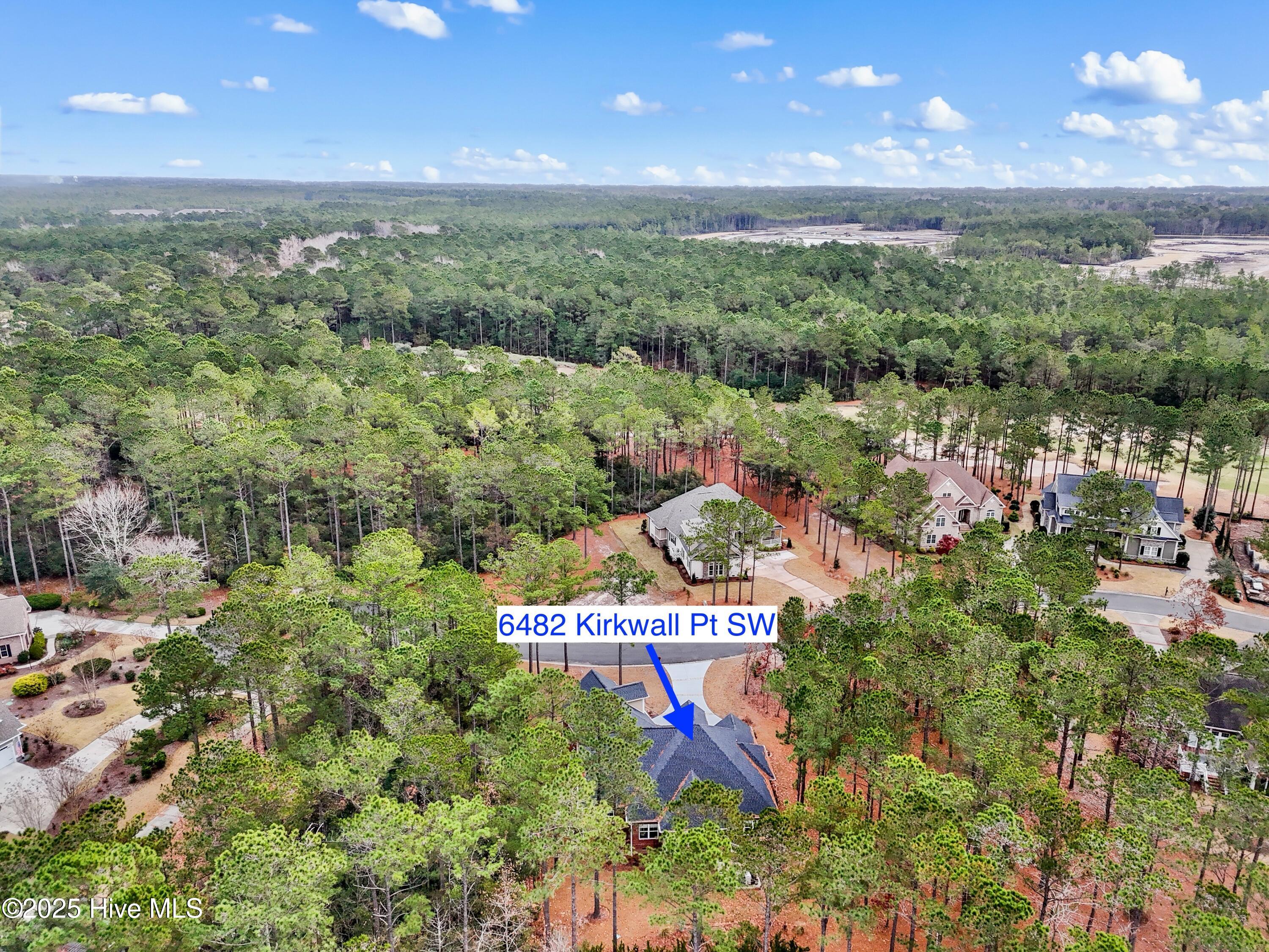 6482 Kirkwall Point Southwest Ocean Isle Beach, NC 28469 - Photo 57 of 91 Aerial location