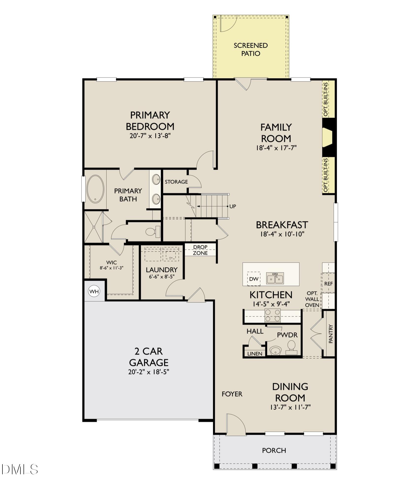 605 Posterity Place, Unit 58 Rolesville, NC 27571 - Photo 23 of 24 Floorplan 1