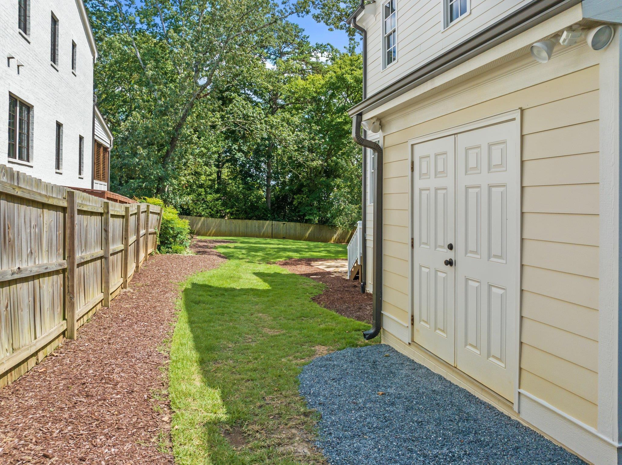 2116 Cowper Drive Raleigh, NC 27608 - Photo 38 of 65 The recent renovations to this amazing home included a 10x7 storage shed to house tools, supplies, boxes, etc. Side Yard