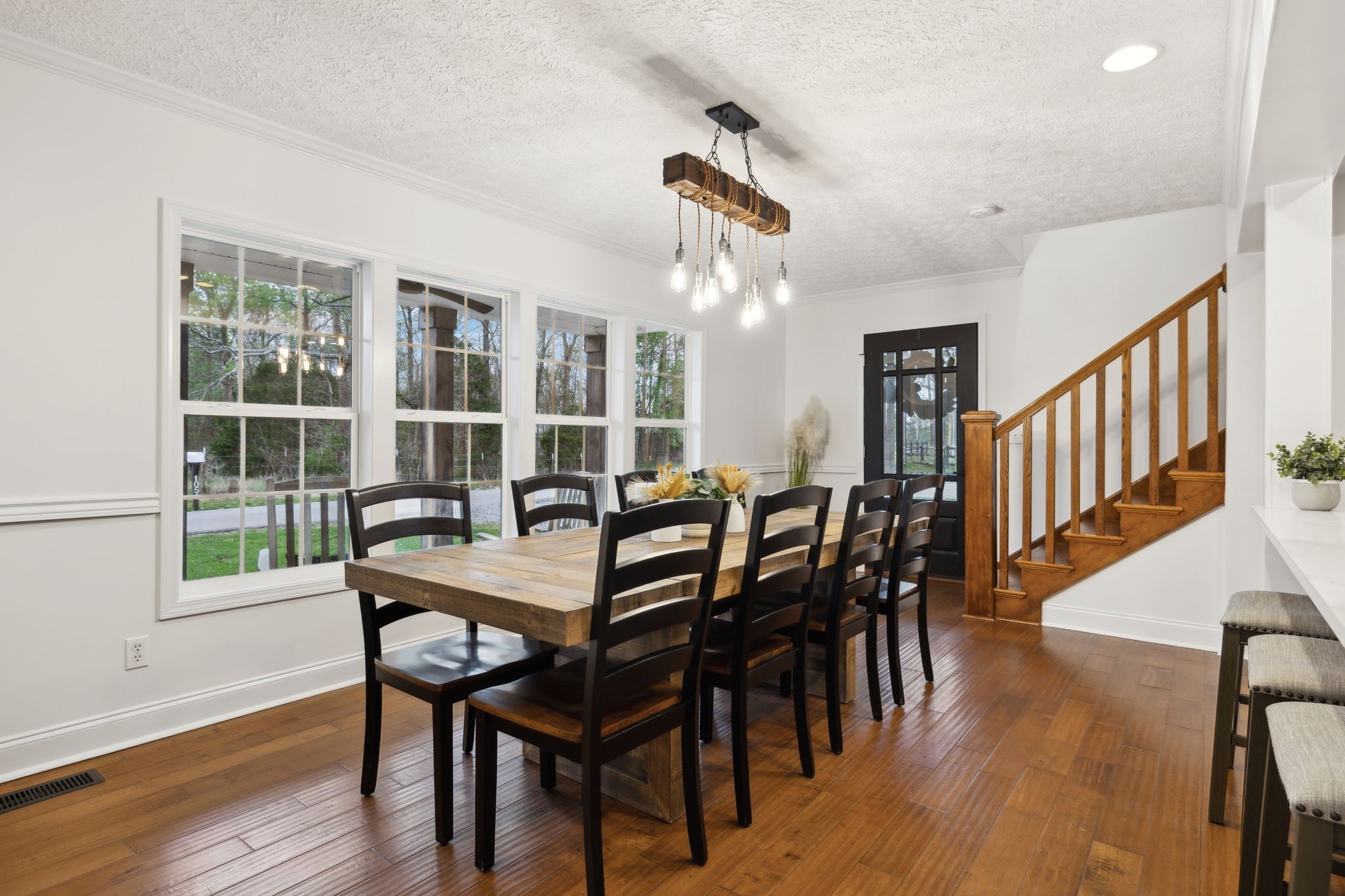 1054 Coker Ford Road Portland, TN 37148 - Photo 10 of 72 a view of a dining room with furniture window and wooden floor
