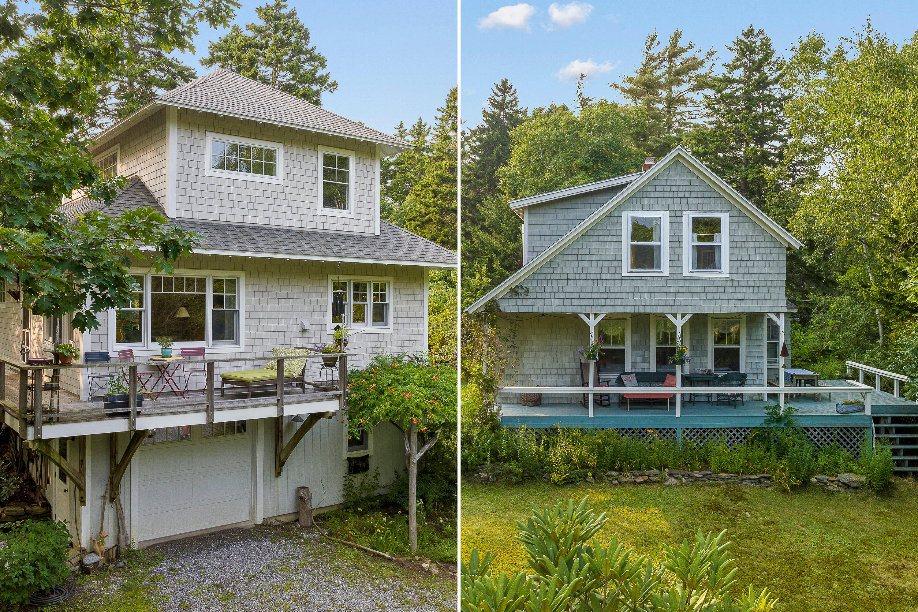 49 Cedar Beach Road Bailey Island, ME 04003 - Photo 2 of 48 49Cedar-2HousesSm