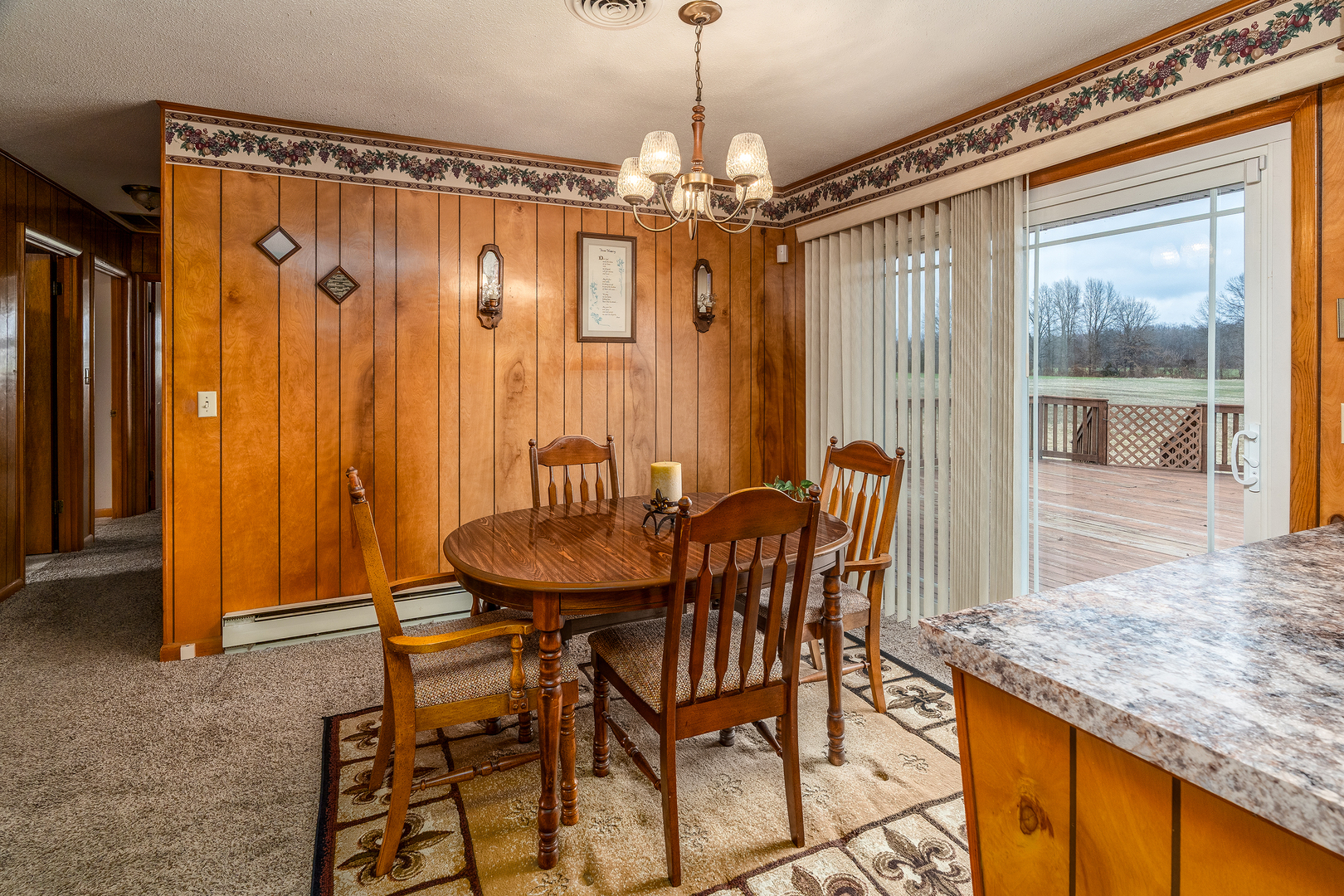 14798 Cherry Street Sesser, IL 62884 - Photo 18 of 37 a dining room with furniture and window