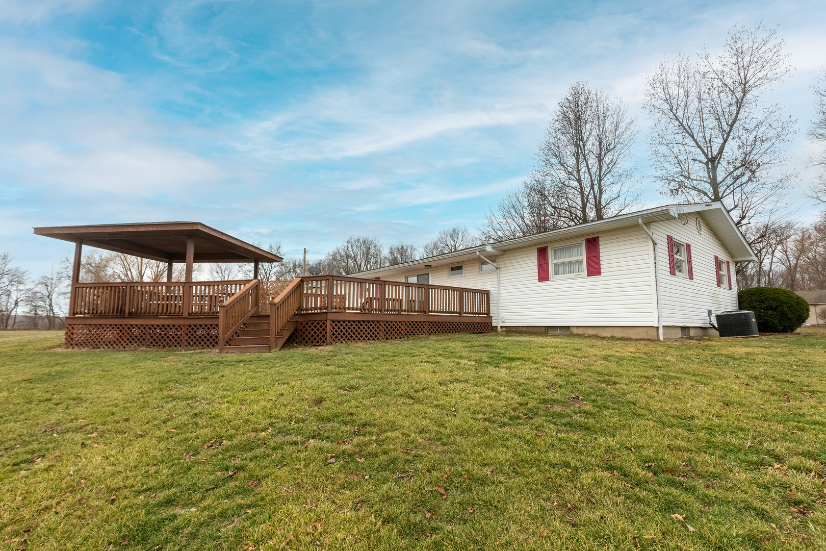 14798 Cherry Street Sesser, IL 62884 - Photo 27 of 37 a view of a house with a yard