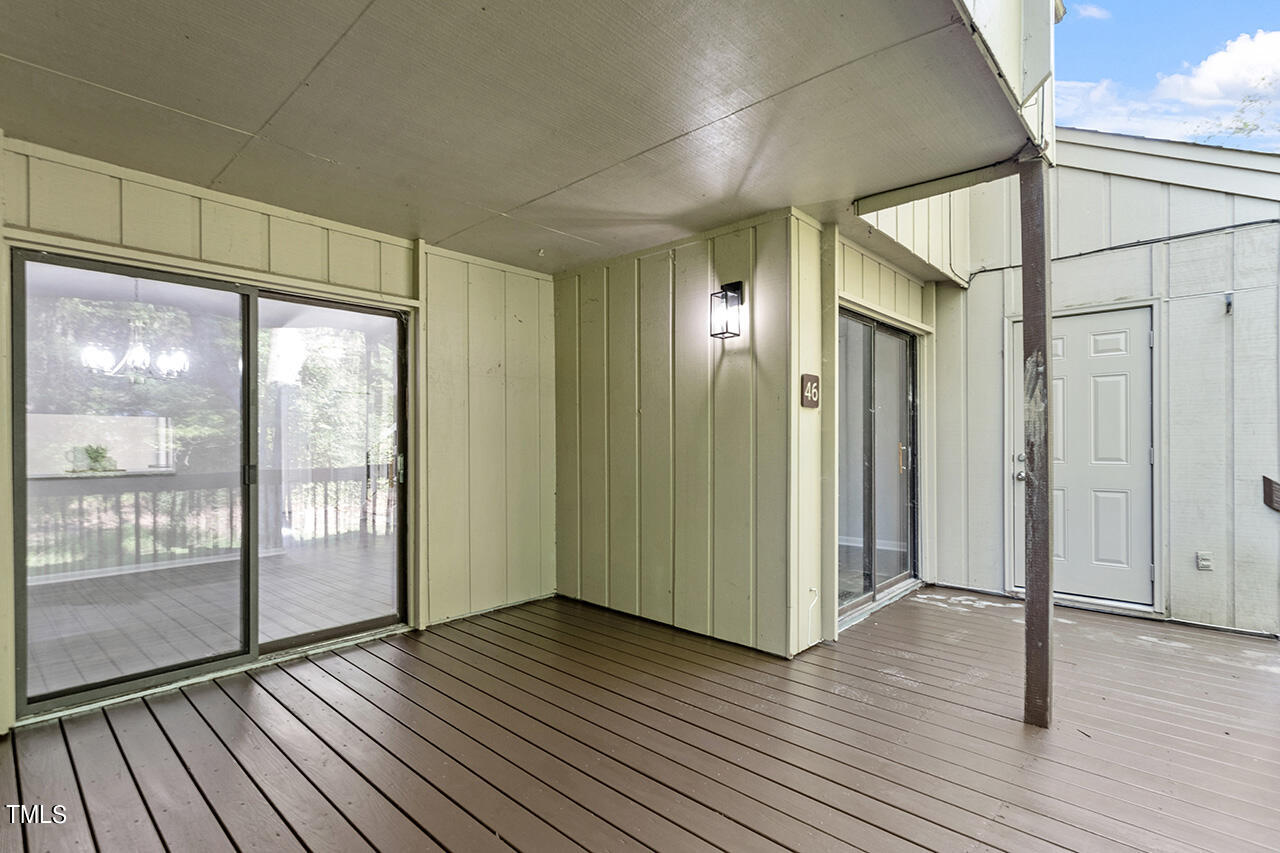 4100 Five Oaks Drive, Unit 46 Durham, NC 27707 - Photo 34 of 36 a view of entryway with wooden floor