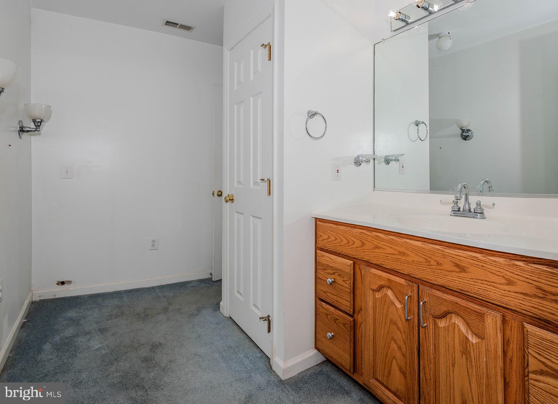 621 Wood Lot Trail Road Annapolis, MD 21401 - Photo 37 of 44 a bathroom with a sink and a mirror