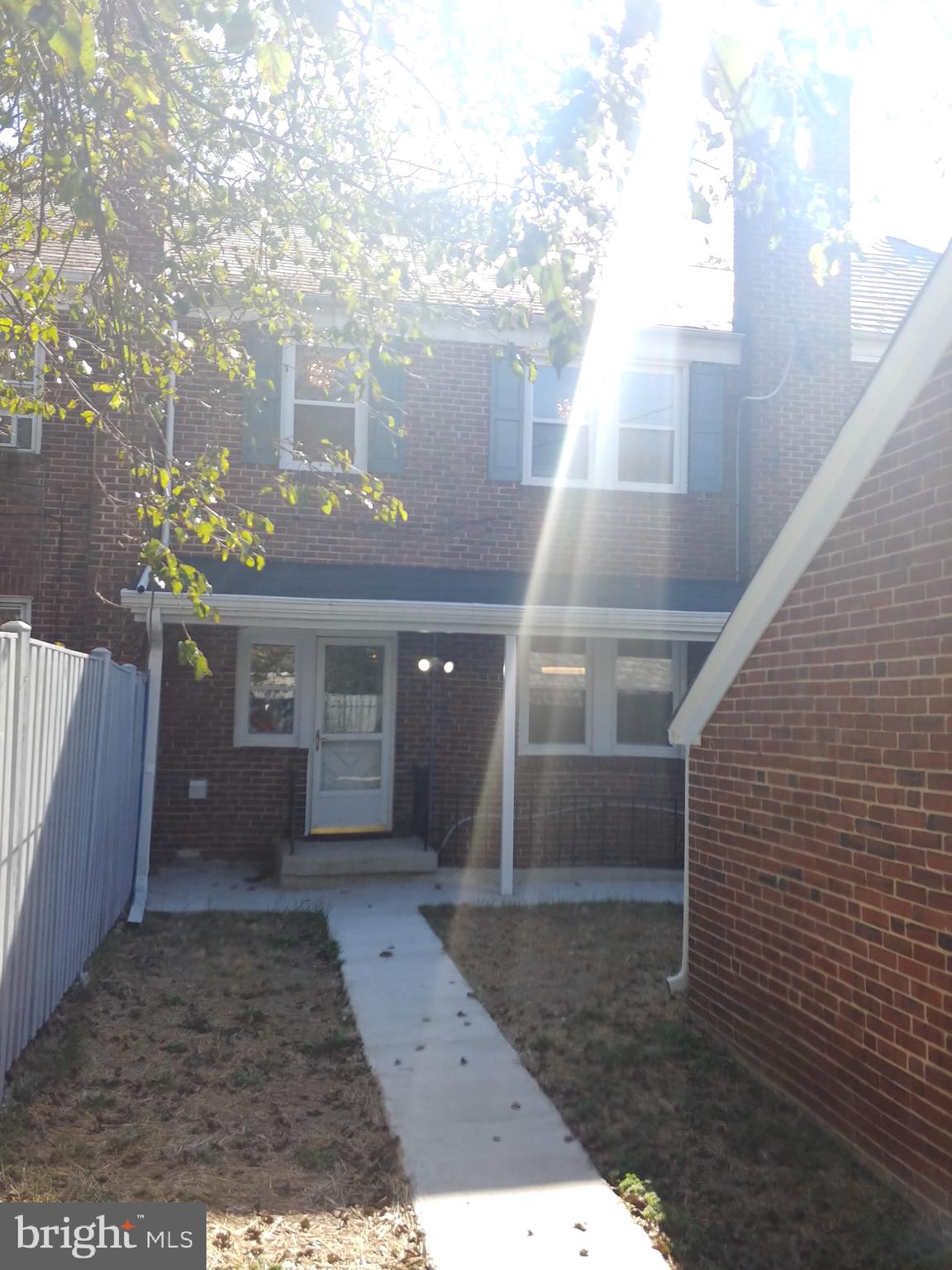 1602 Roundhill Road Baltimore, MD 21218 - Photo 21 of 23 Fenced-in Rear Yard w/ Garage