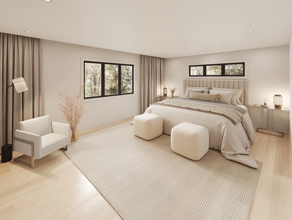 5 Kappius Path Newton, MA 02459 - Photo 7 of 15 a bedroom with a bed and a couch