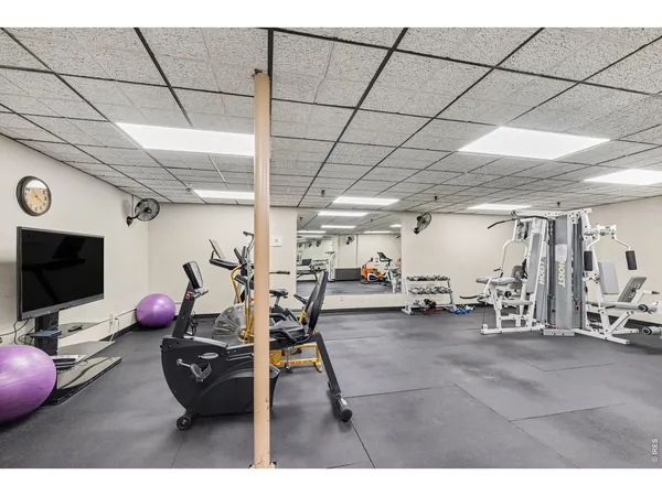 a room with pool table