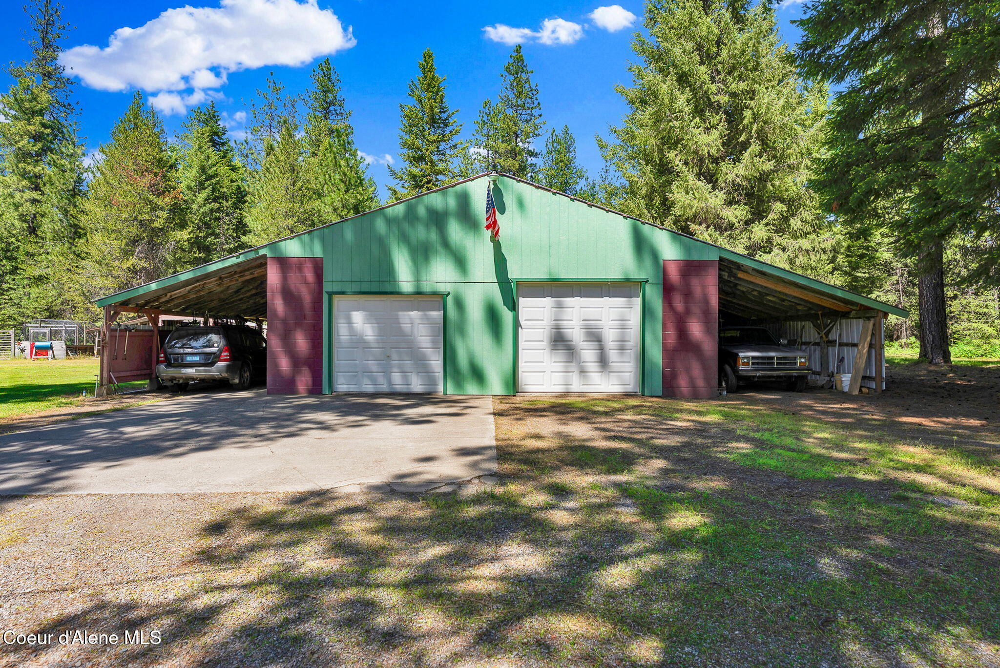24805 North Cedar Mountain Road Athol, ID 83801 - Photo 45 of 82 Shop w/lean-tos