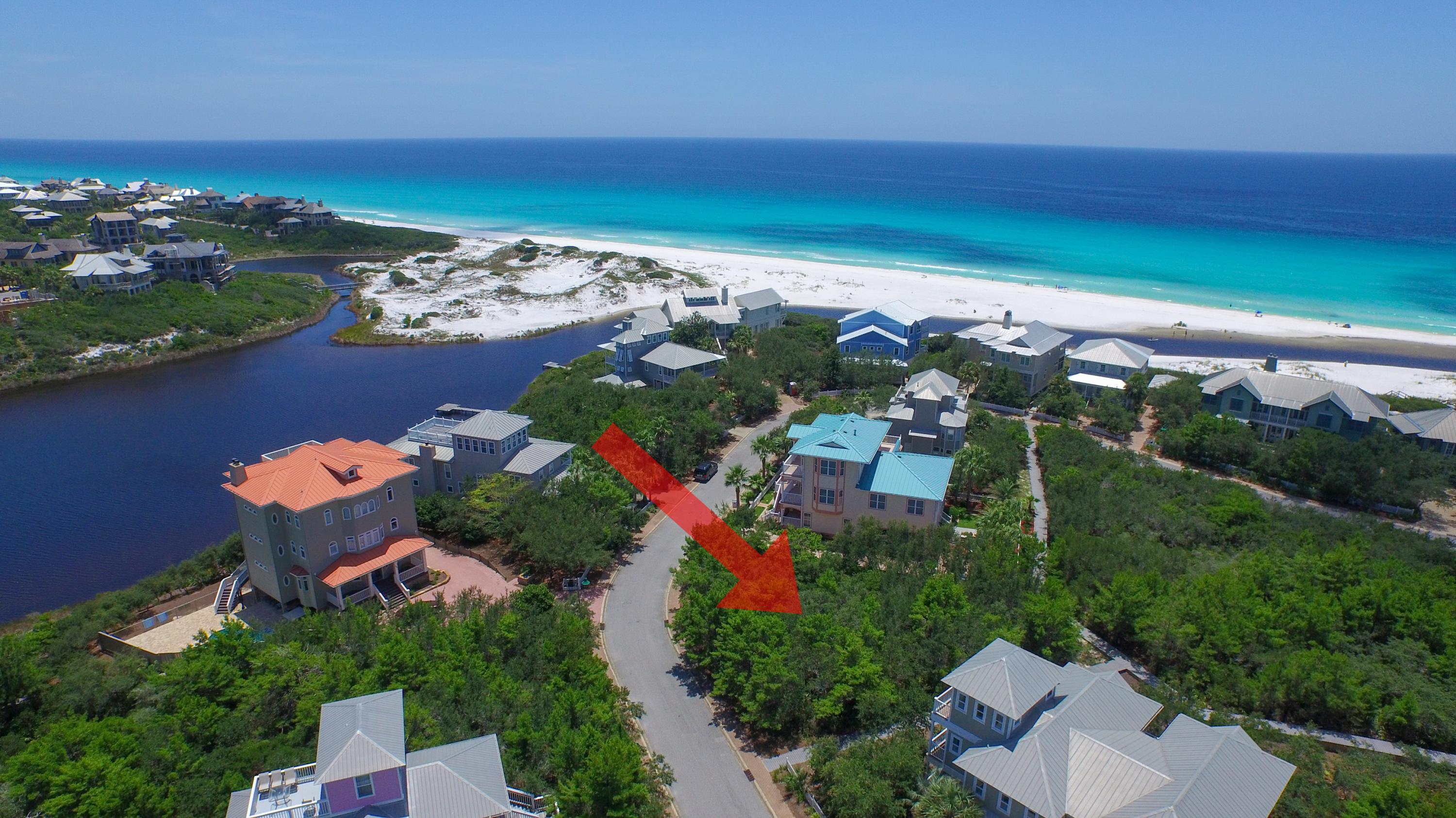 Lot 66 Old Beach Road Santa Rosa Beach, FL 32459 - Photo 11 of 12 an aerial view of a house with a yard lake view and mountain view