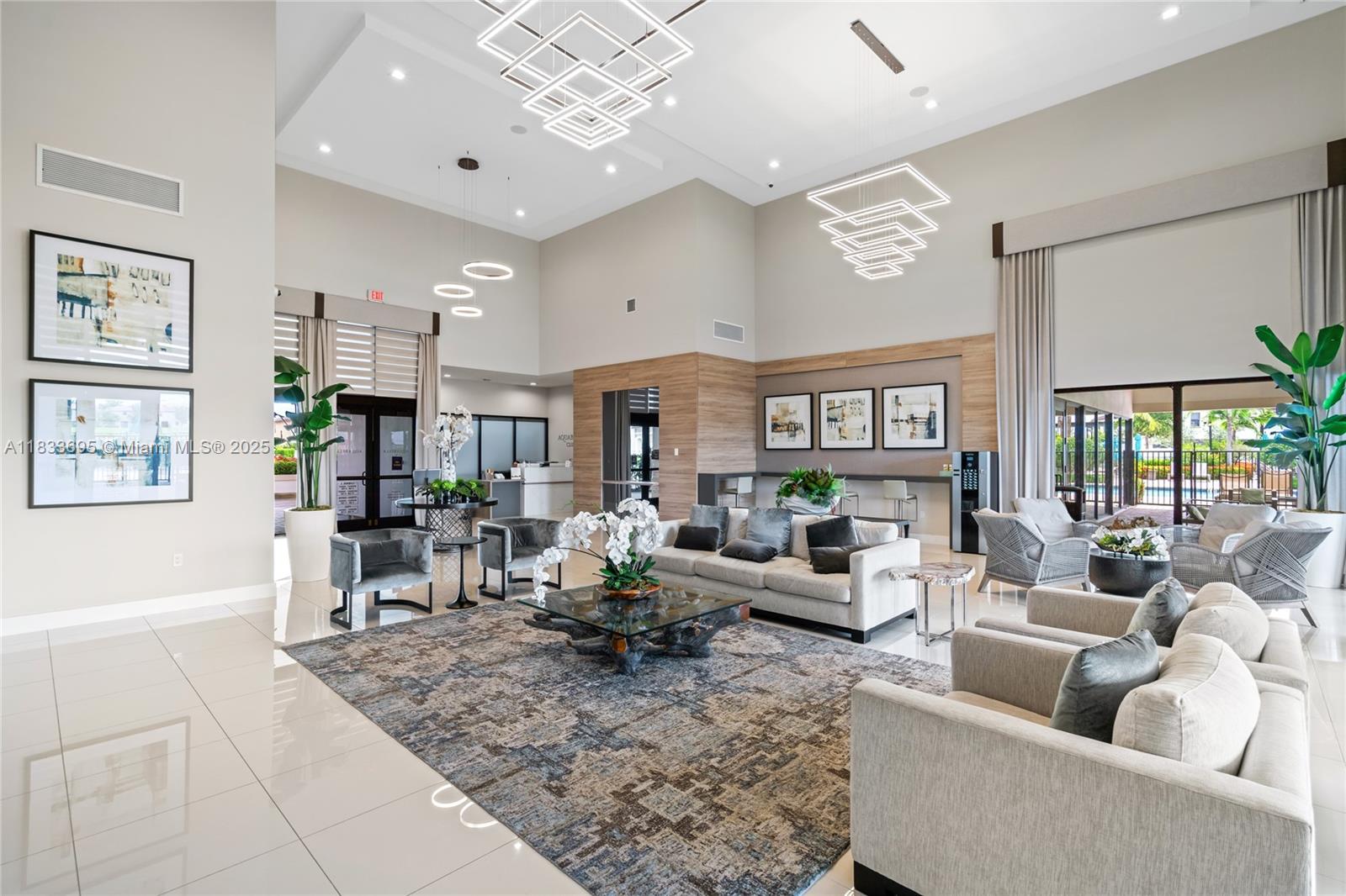 10468 West 33rd Lane Hialeah, FL 33018 - Photo 74 of 77 a living room with fireplace furniture and a large window