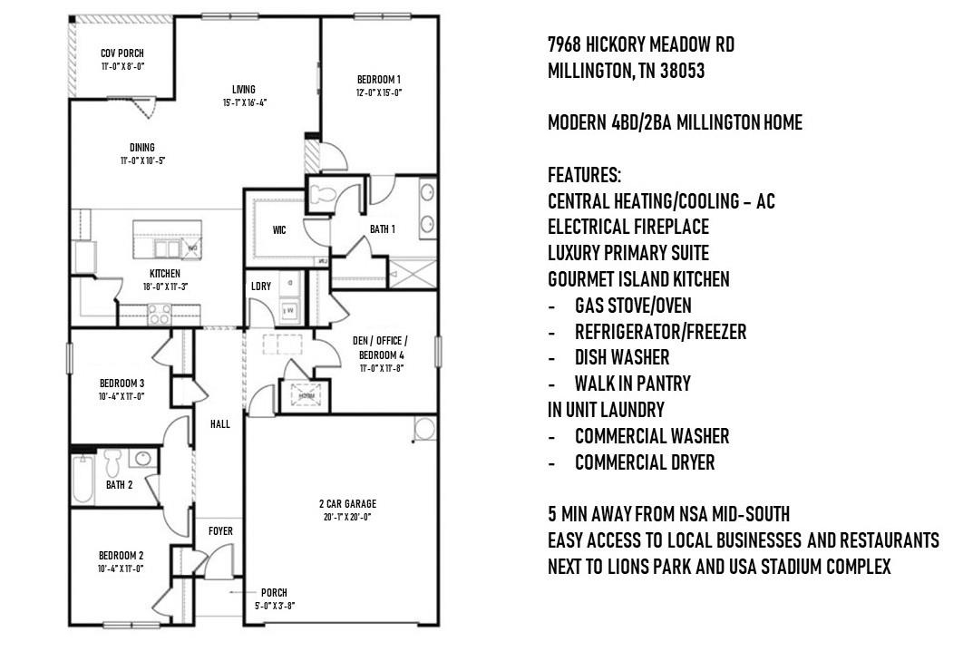 7968 Hickory Meadow Road Millington, TN 38053 - Photo 18 of 18