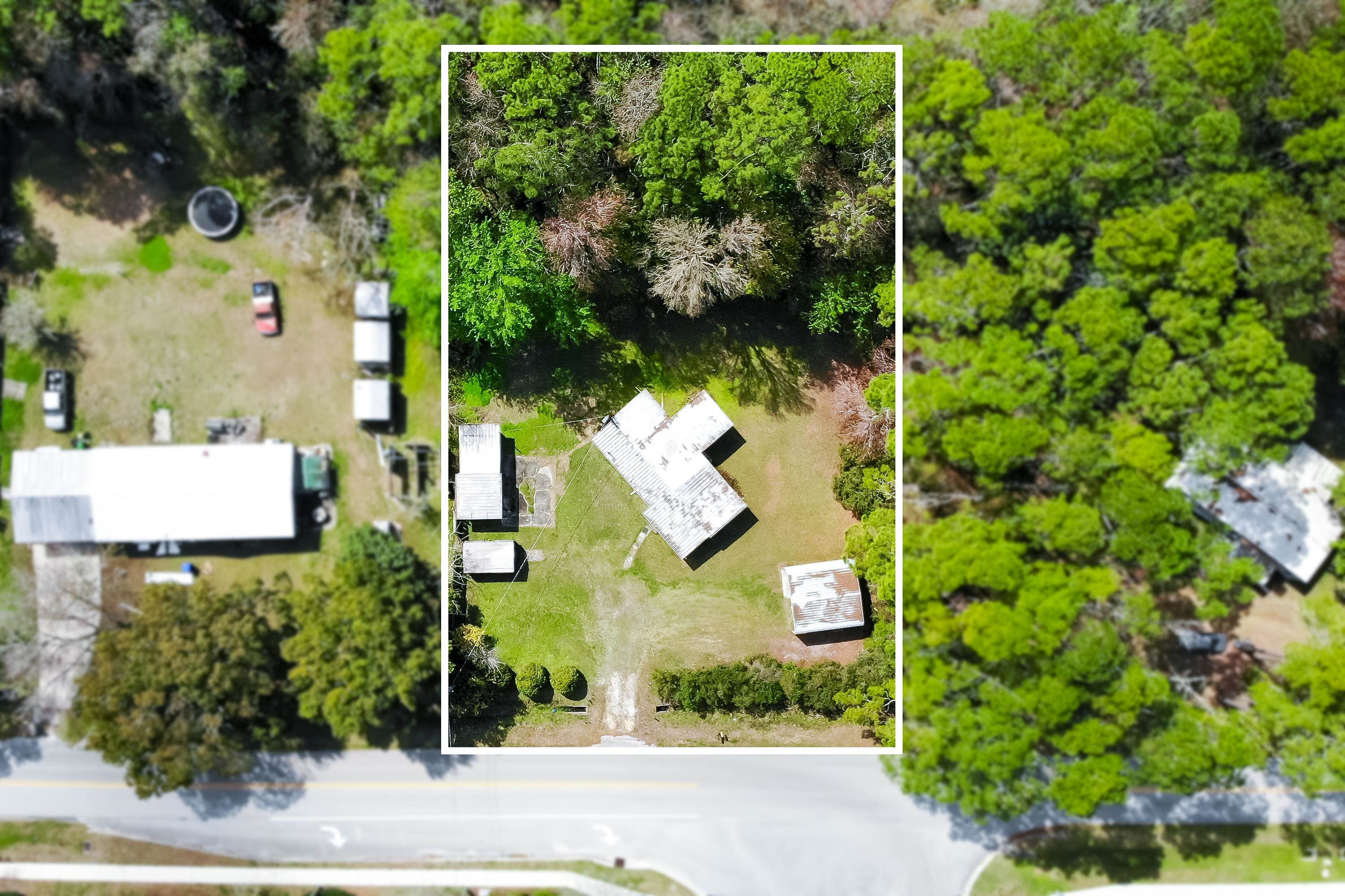 2785 Stratton Boulevard St. Augustine, FL 32084 - Photo 3 of 25 Aerial view of property's location featuring property boundaries highlighted
