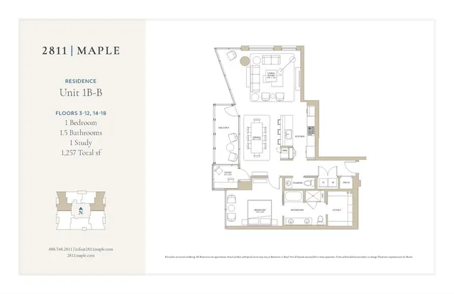 $5,350 | 2811 Maple Avenue, Unit 404, Dallas, TX 75201