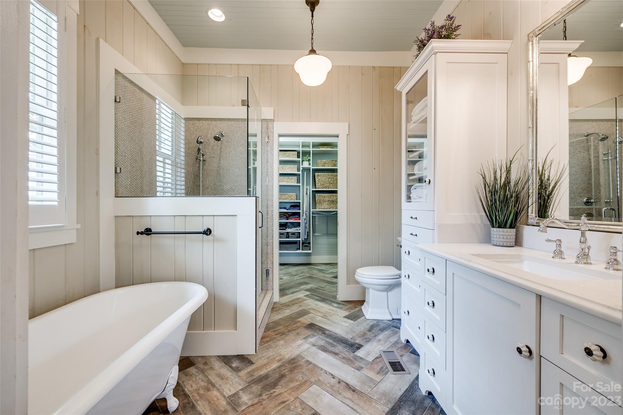 3213 Fifth Baxter Crossing Fort Mill, SC 29708 - Photo 17 of 30 a bathroom with a sink a toilet and shower