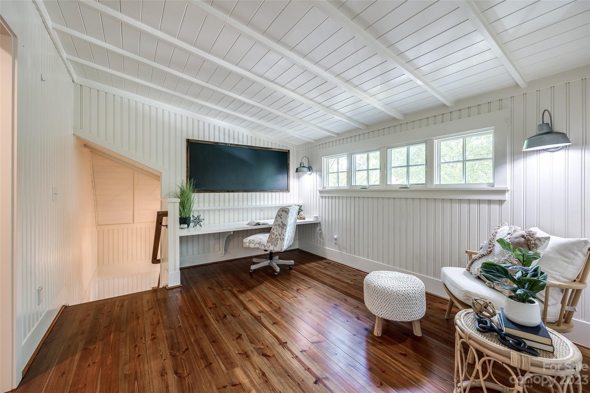 3213 Fifth Baxter Crossing Fort Mill, SC 29708 - Photo 24 of 30 a workspace with furniture hardwood and a window