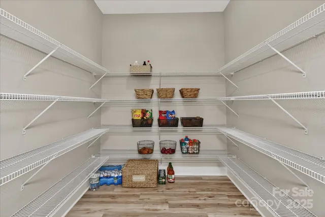 a view of storage and utility room