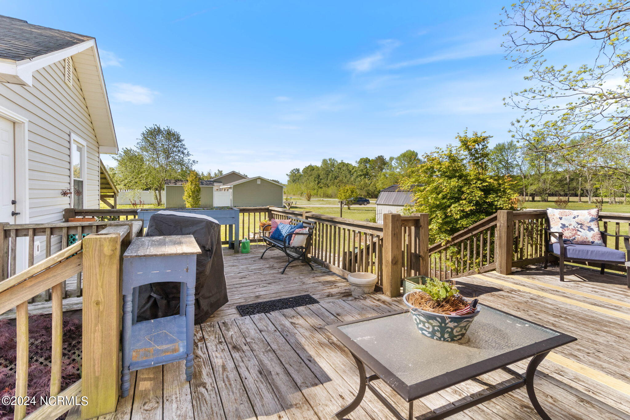 4367 M M Ray Road Clarendon, NC 28432 - Photo 26 of 39 Rear Deck