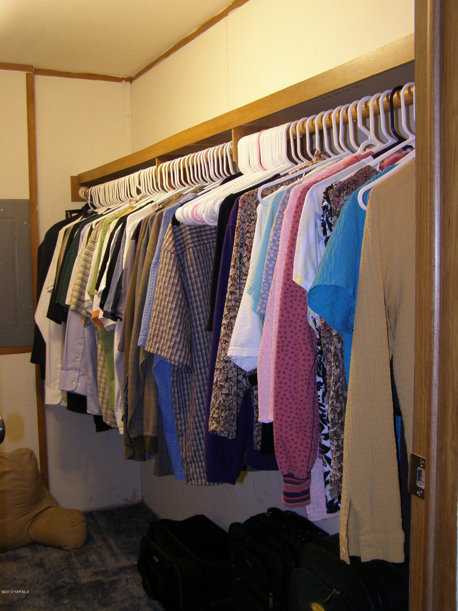 2511 Cook Road Yakima, WA 98908 - Photo 17 of 27 a view of walk in closet with clothes and shoes