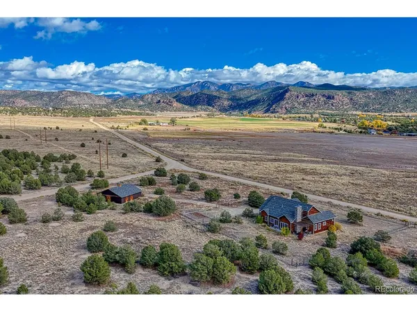 a view of an ocean and beach