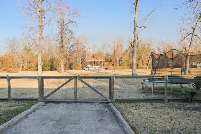 a view of outdoor space with seating