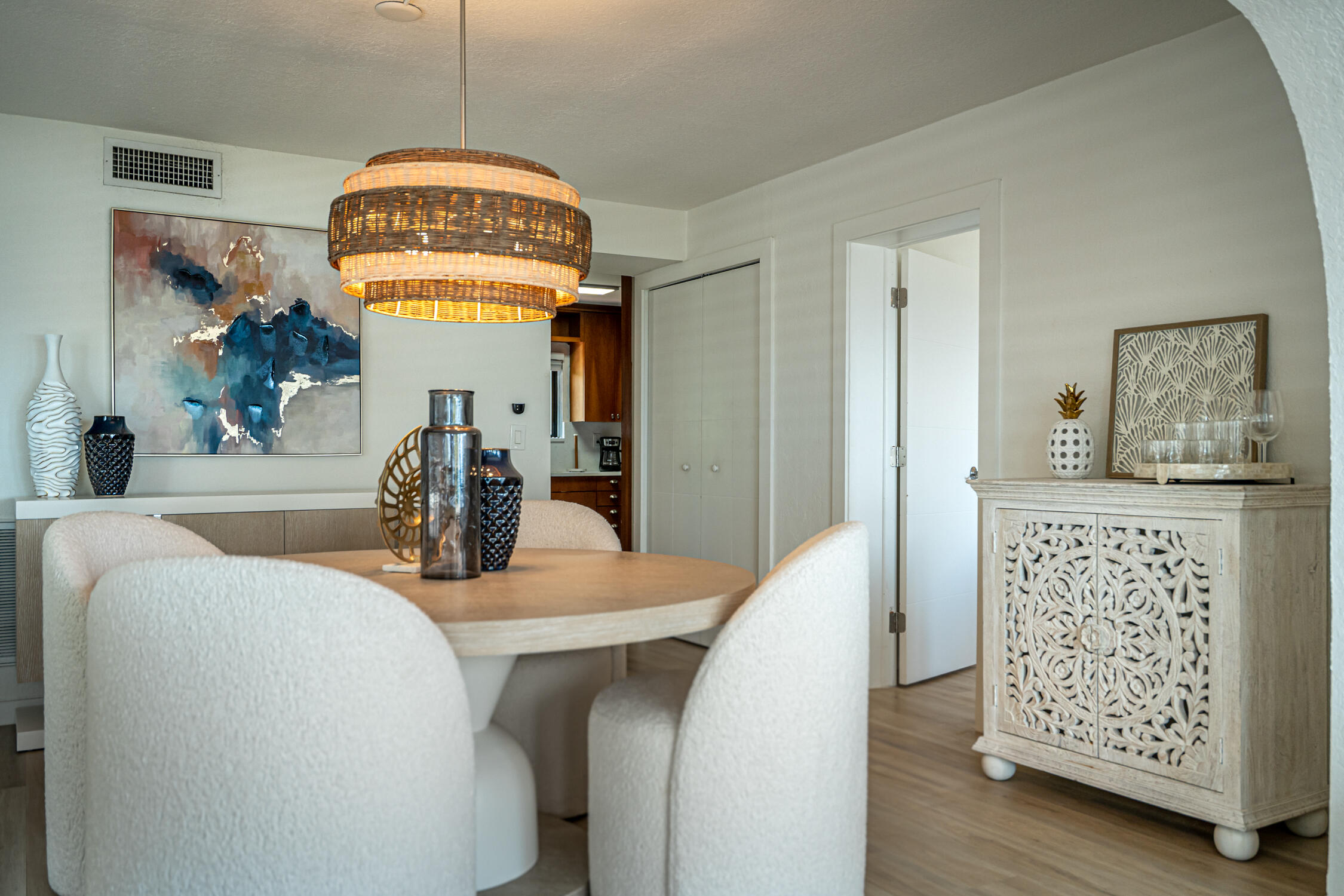 2330 North Ocean Boulevard Boca Raton, FL 33431 - Photo 21 of 31 a view of living room with furniture and wooden floor