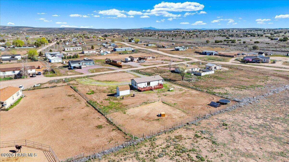 325 East Houston Road Paulden, AZ 86334 - Photo 36 of 40 an aerial view of residential houses with outdoor space