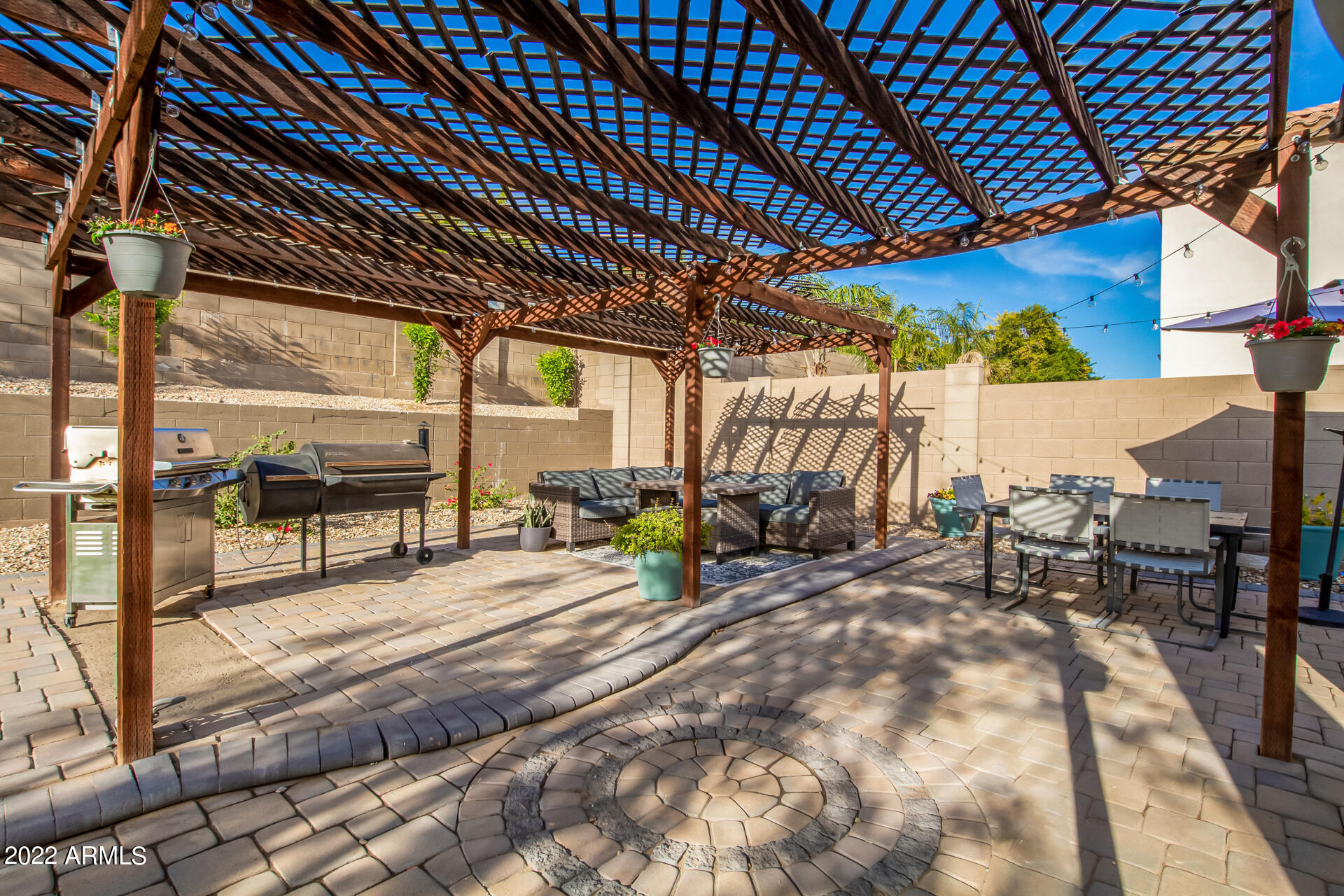 20748 West White Rock Road Buckeye, AZ 85396 - Photo 30 of 34 a view of a swimming pool with a patio