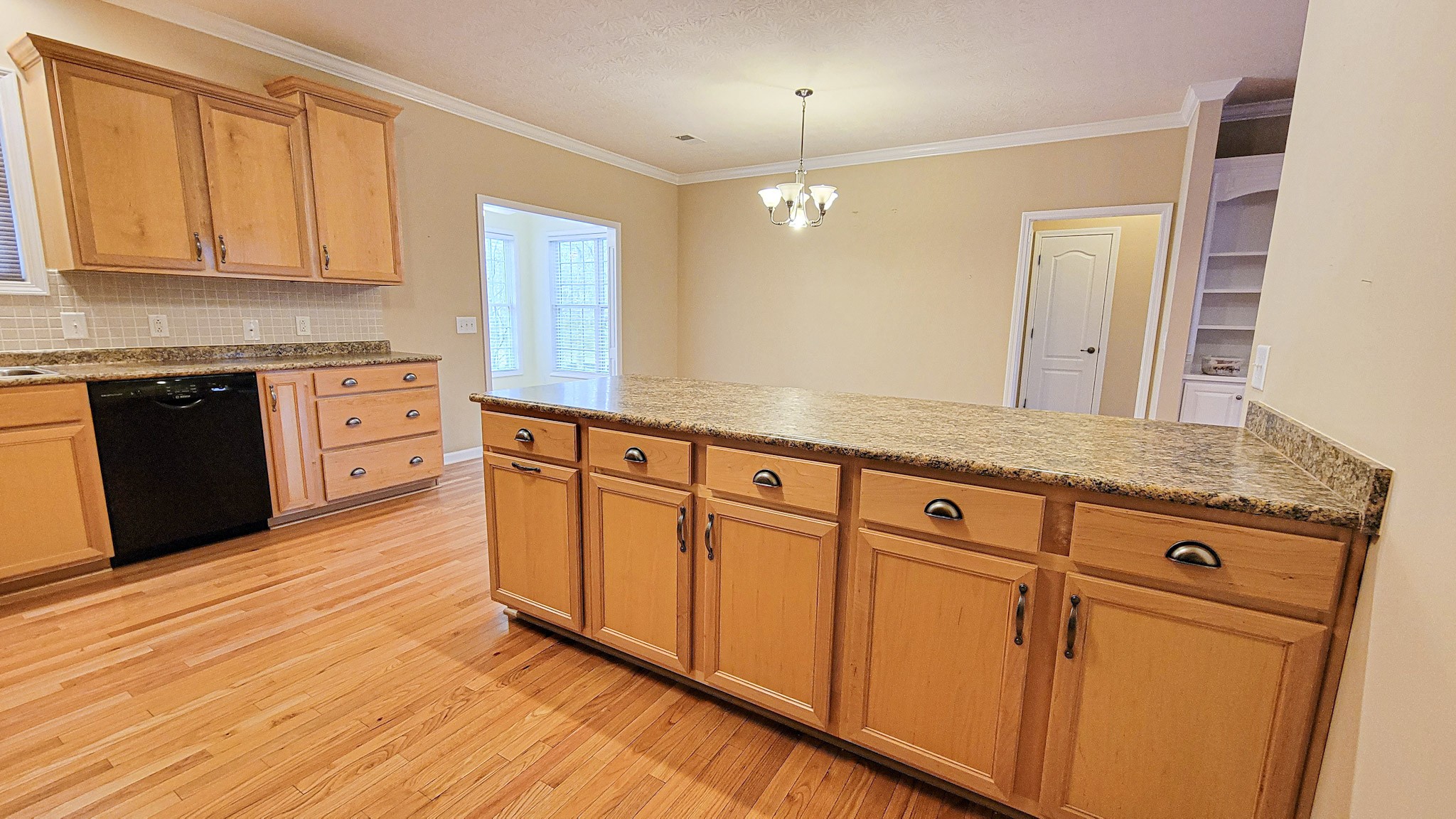 4200 Sandy Springs Road Springfield, TN 37172 - Photo 21 of 34 a kitchen with stainless steel appliances granite countertop a sink and cabinets with wooden floor