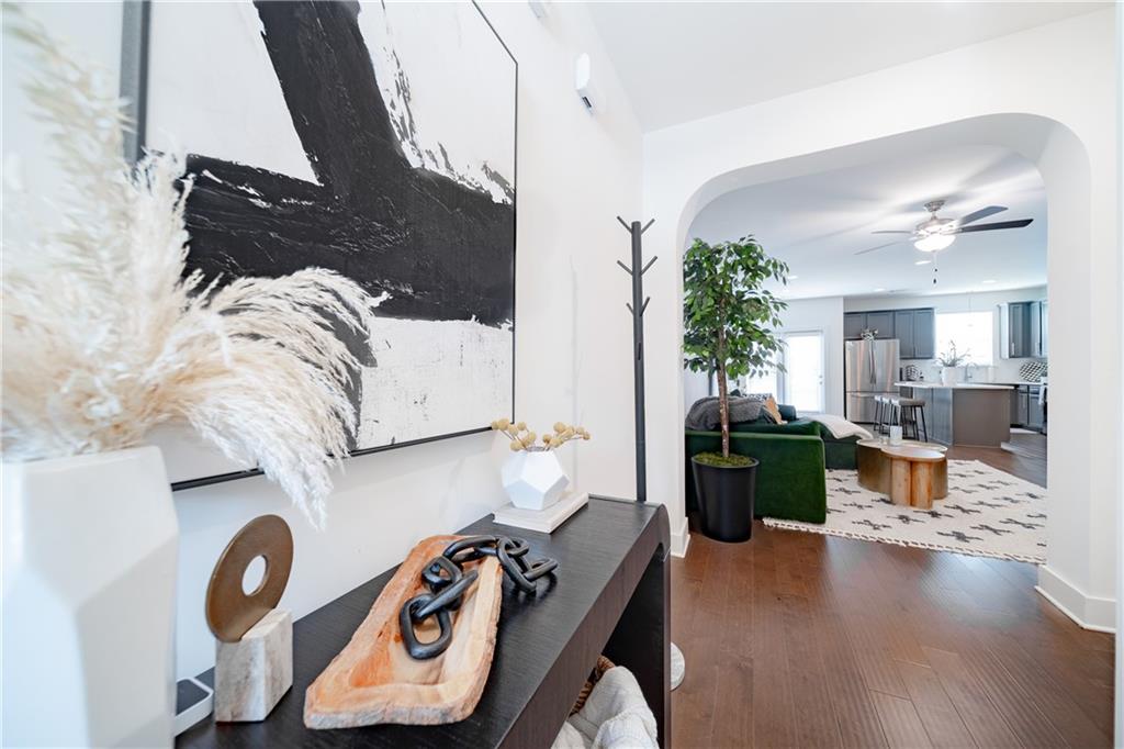 6350 Princeton Ridge Drive Lithonia, GA 30058 - Photo 3 of 45 a living room with furniture and wooden floor