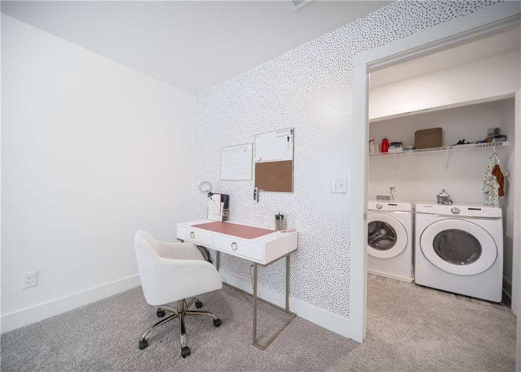 6350 Princeton Ridge Drive Lithonia, GA 30058 - Photo 39 of 45 a view of a room that has a table and chairs in it