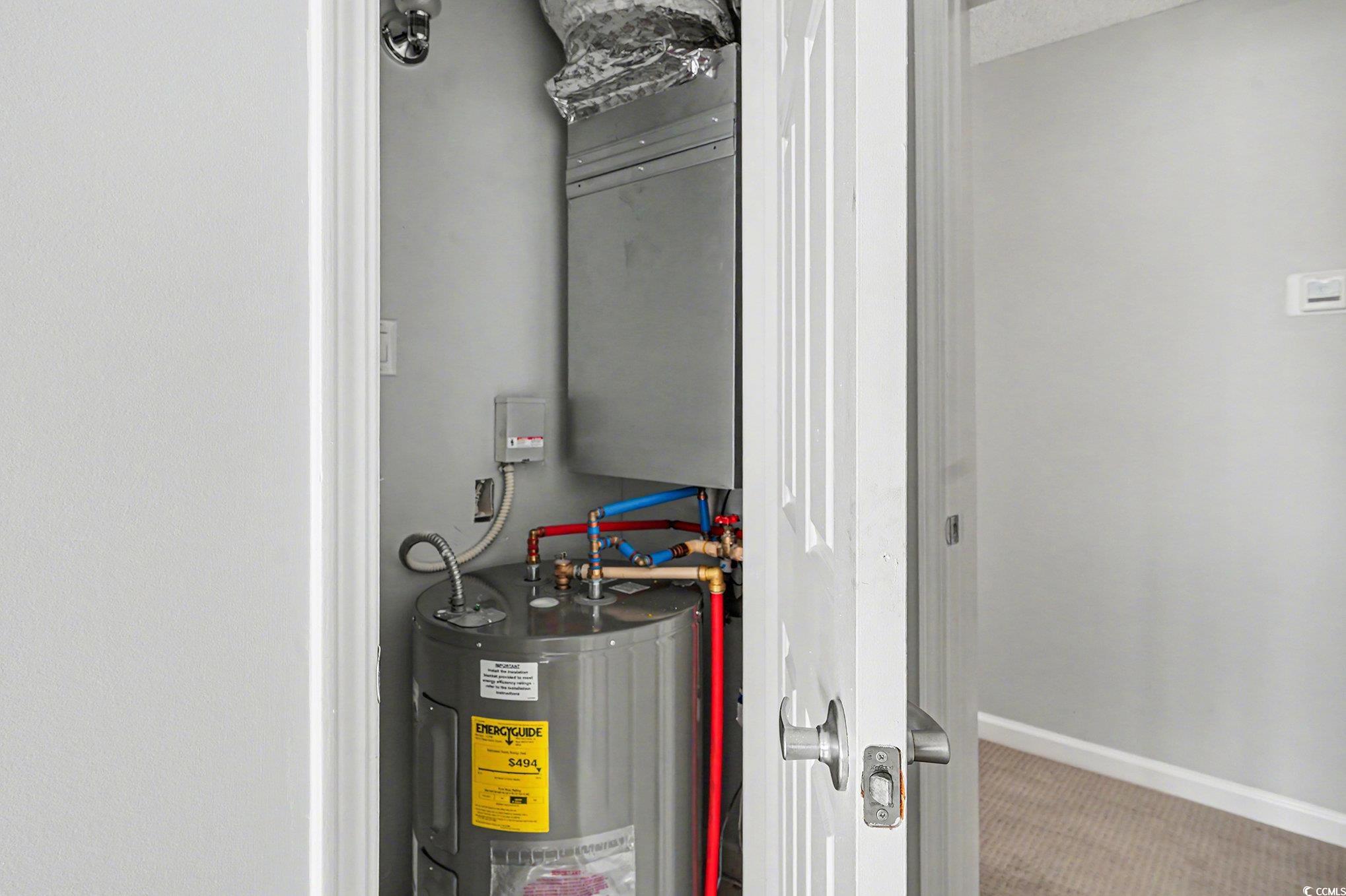 3756 Citation Way, Unit 926 Myrtle Beach, SC 29577 - Photo 24 of 35 Utility room with water heater