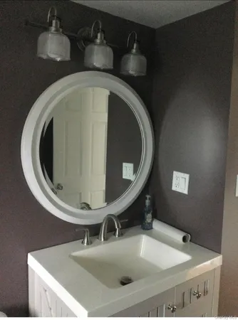 a close view of sink