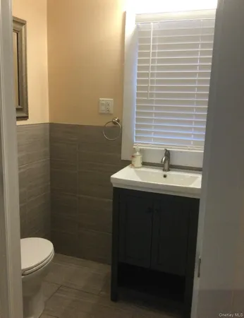 a bathroom with a sink toilet and vanity