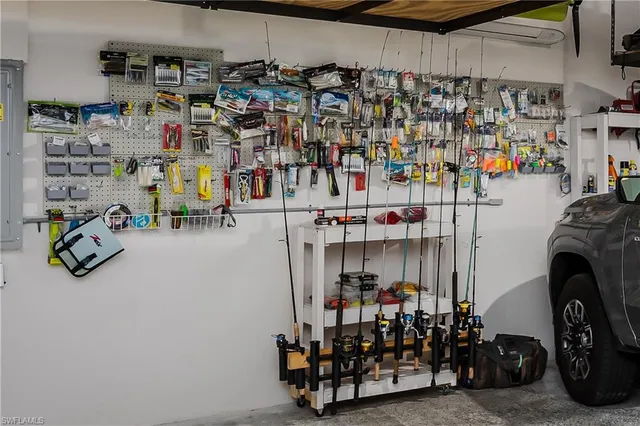 a view of storage and utility room