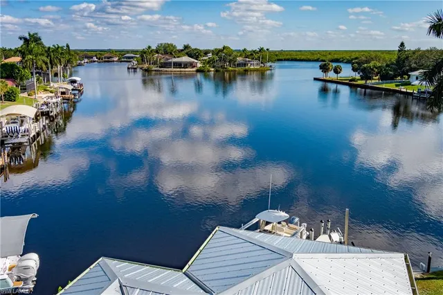 a view of a lake from a balcony