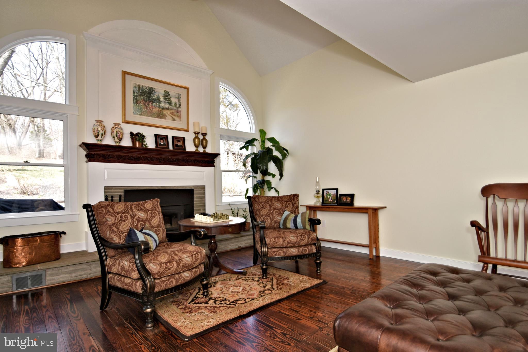 312 Ferry Road Doylestown, PA 18901 - Photo 15 of 66 a living room with furniture and a fireplace