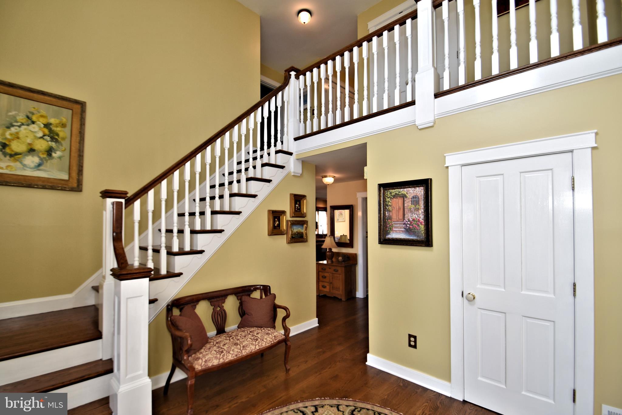 312 Ferry Road Doylestown, PA 18901 - Photo 29 of 66 a view of entryway with wooden floor and stairs