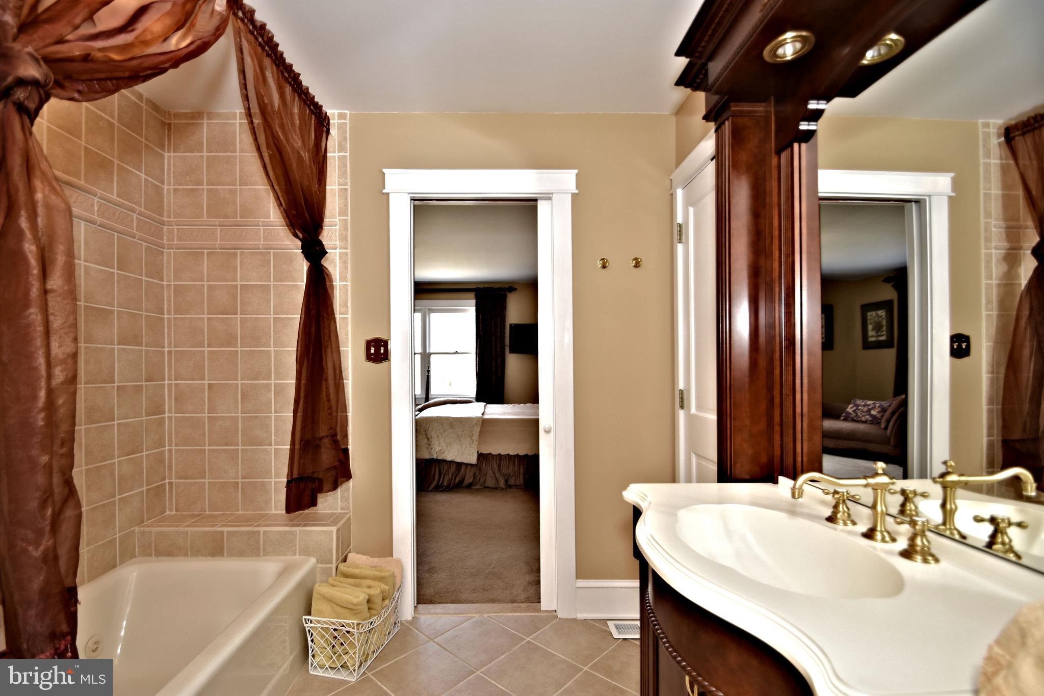312 Ferry Road Doylestown, PA 18901 - Photo 34 of 66 a bathroom with a sink and a mirror