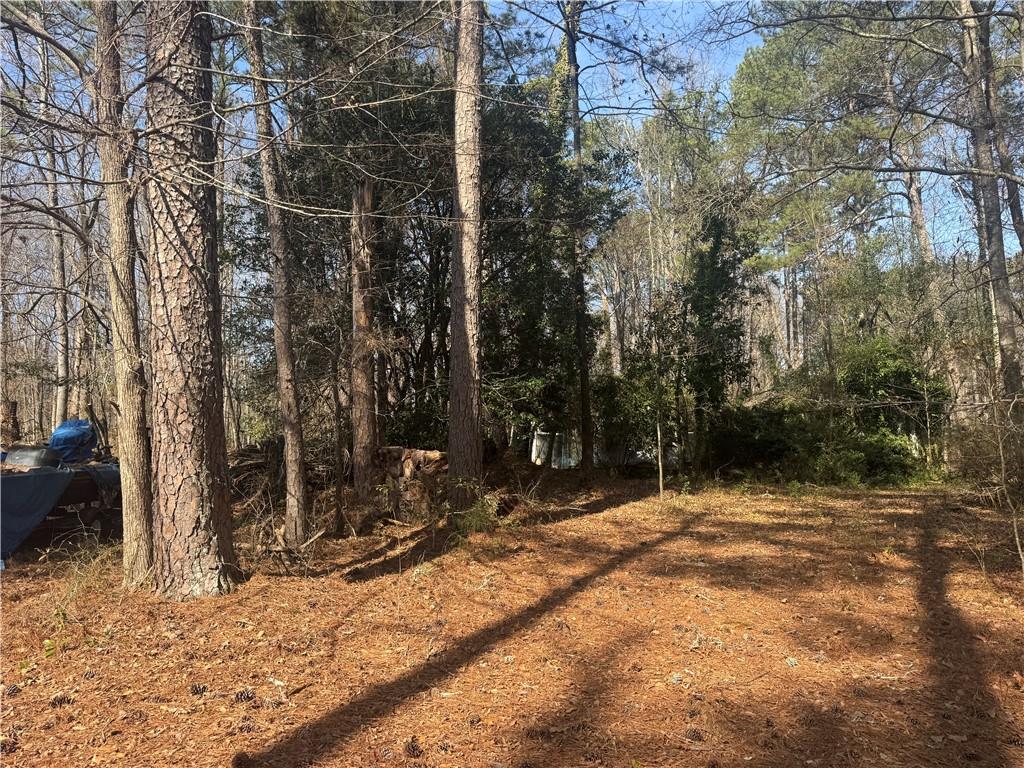 2973 Lee Road Southwest Snellville, GA 30039 - Photo 17 of 24 a backyard of a house with lots of green space
