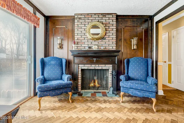 a bathroom with a sink a mirror and a shower