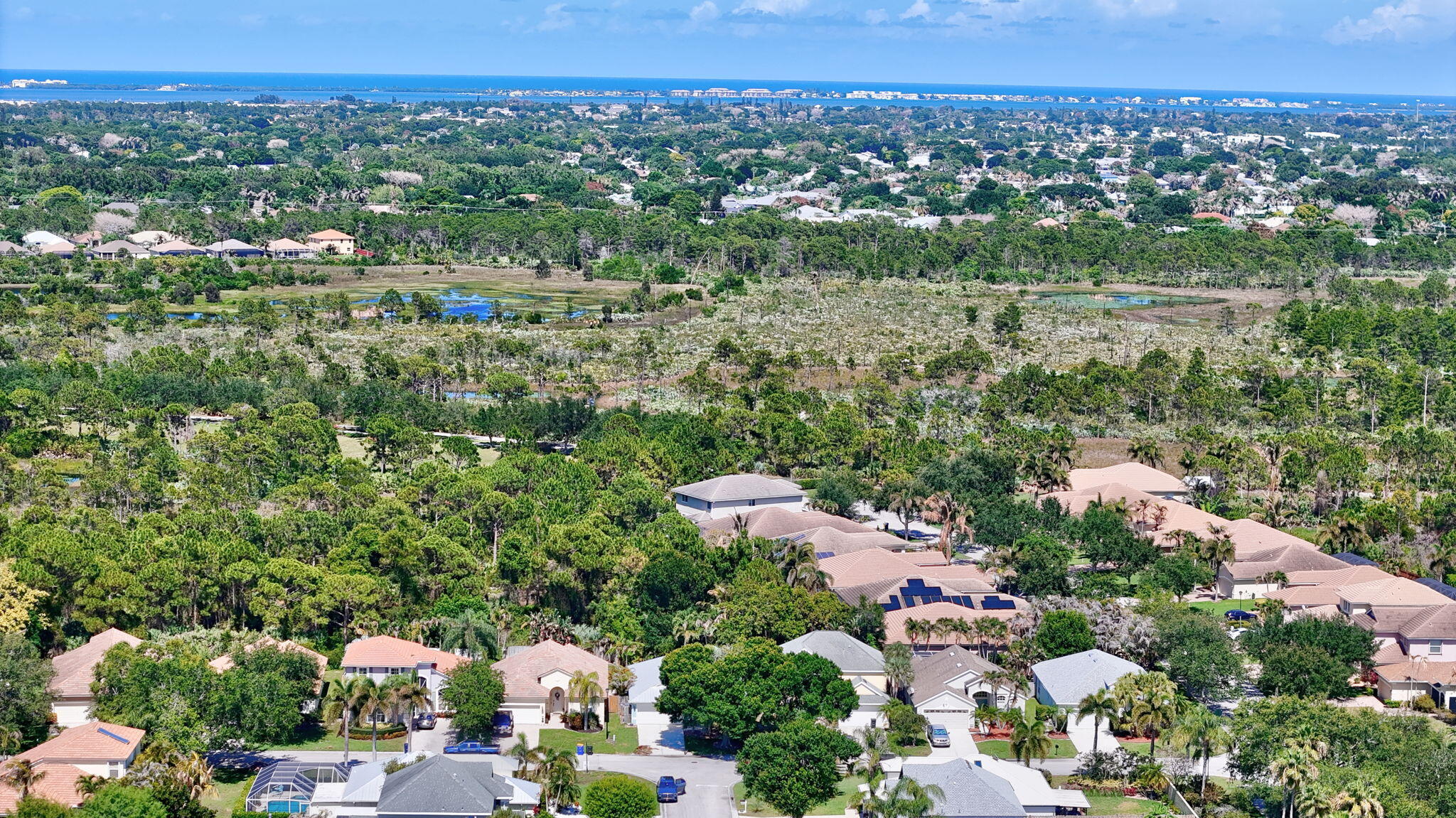 1959 Northwest Marsh Rabbit Lane Jensen Beach, FL 34957 - Photo 38 of 46 Drone View