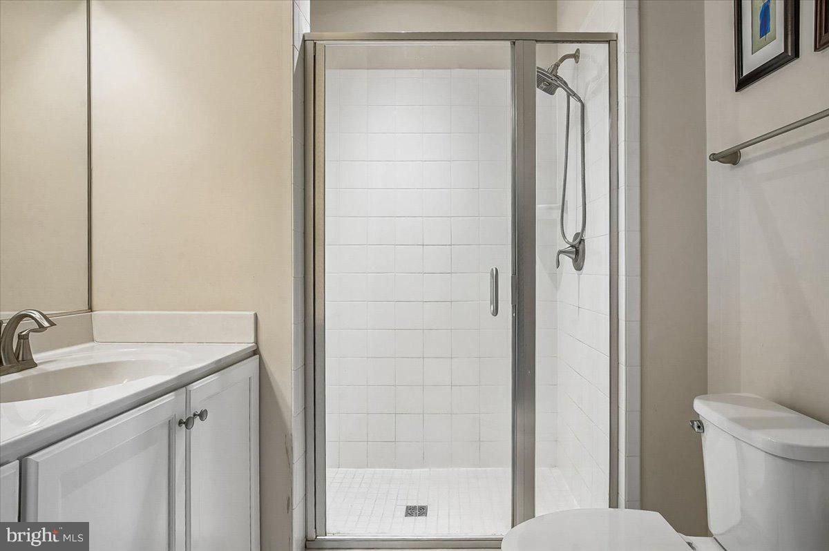 2638 Dragon Fly Way Odenton, MD 21113 - Photo 16 of 45 a bathroom with a shower sink vanity and toilet