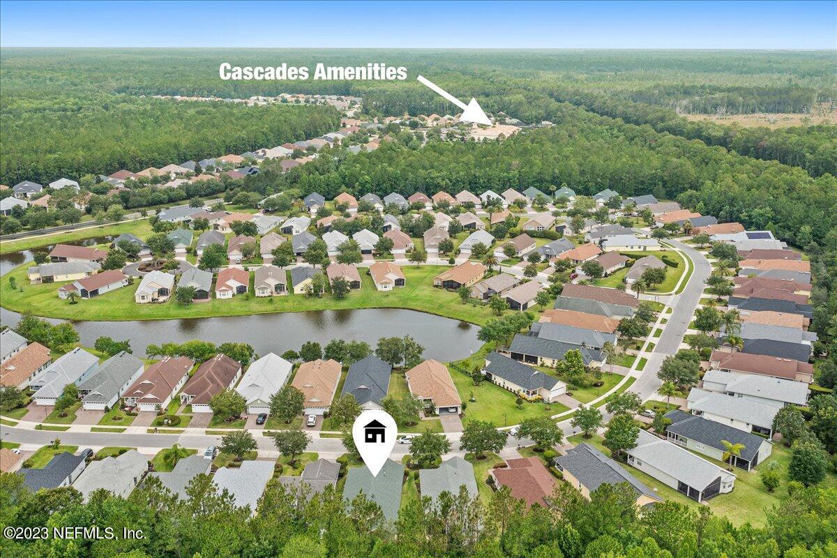 694 Copperhead Circle St. Augustine, FL 32092 - Photo 27 of 27 a view of a lake with a city